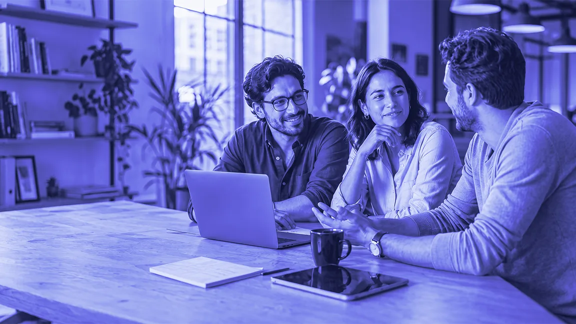 People collaborating as part of the ez Connect pioneer community